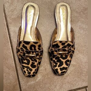 Leopard Print Loafers